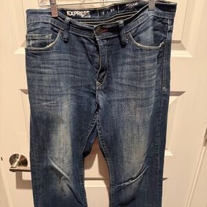 Express Men's Jeans 32 x 30 Rocco Low Rise Straight Leg